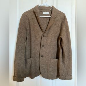 Buck Mason felted wool chore coat